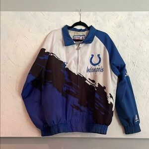 Vintage NFL Pro Line Blue and White Jacket